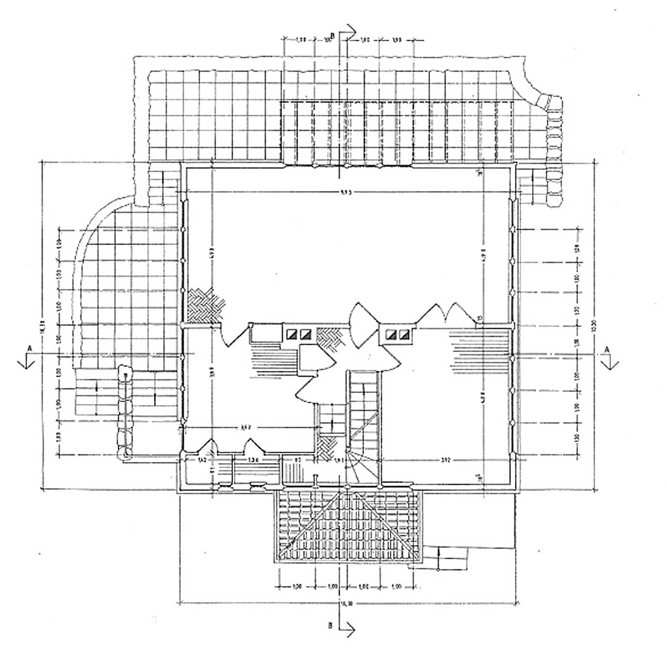 Plan of the “Neufert House” - Ground floor layout