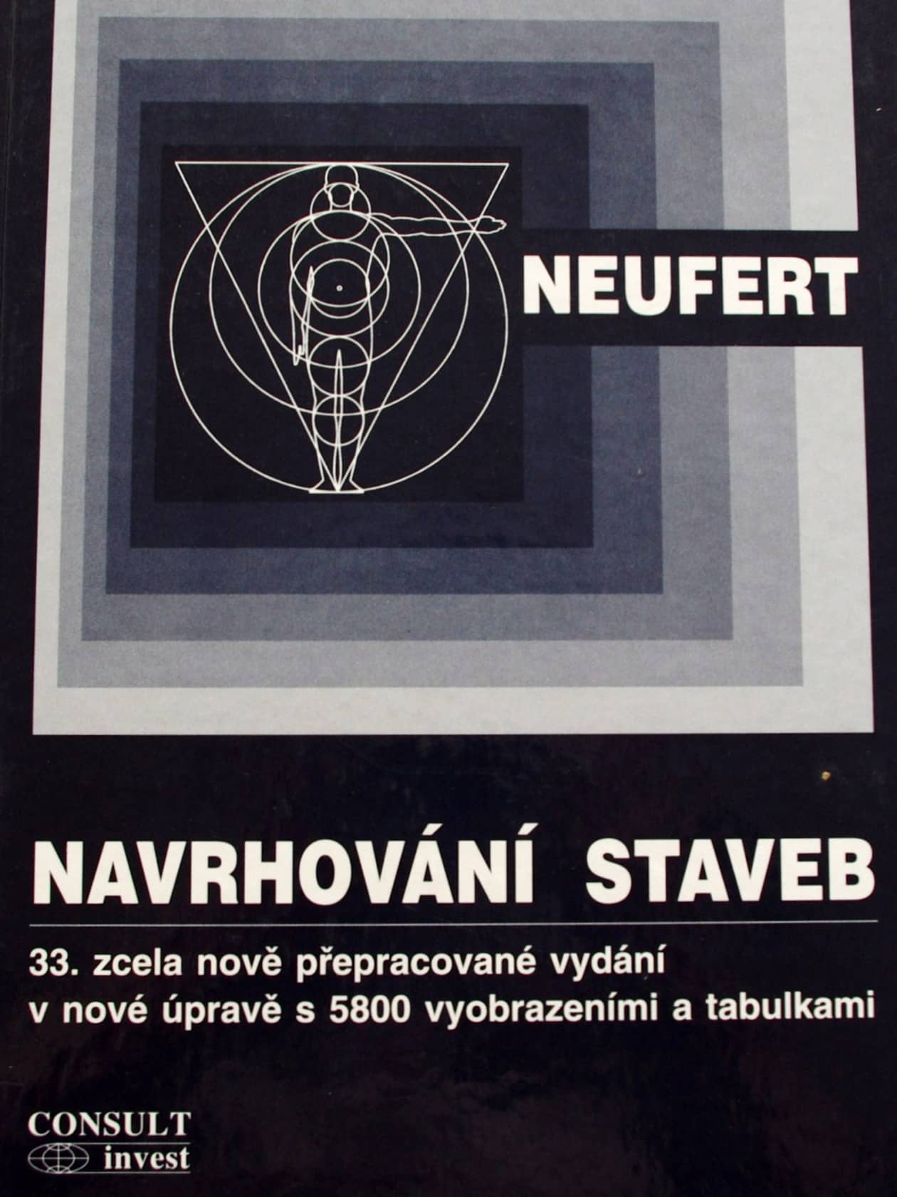 Czech edition of the Bauentwurfslehre of Ernst Neufert 1955